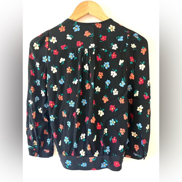 Madewell Floral Wrap Top - Picture 6 of 7